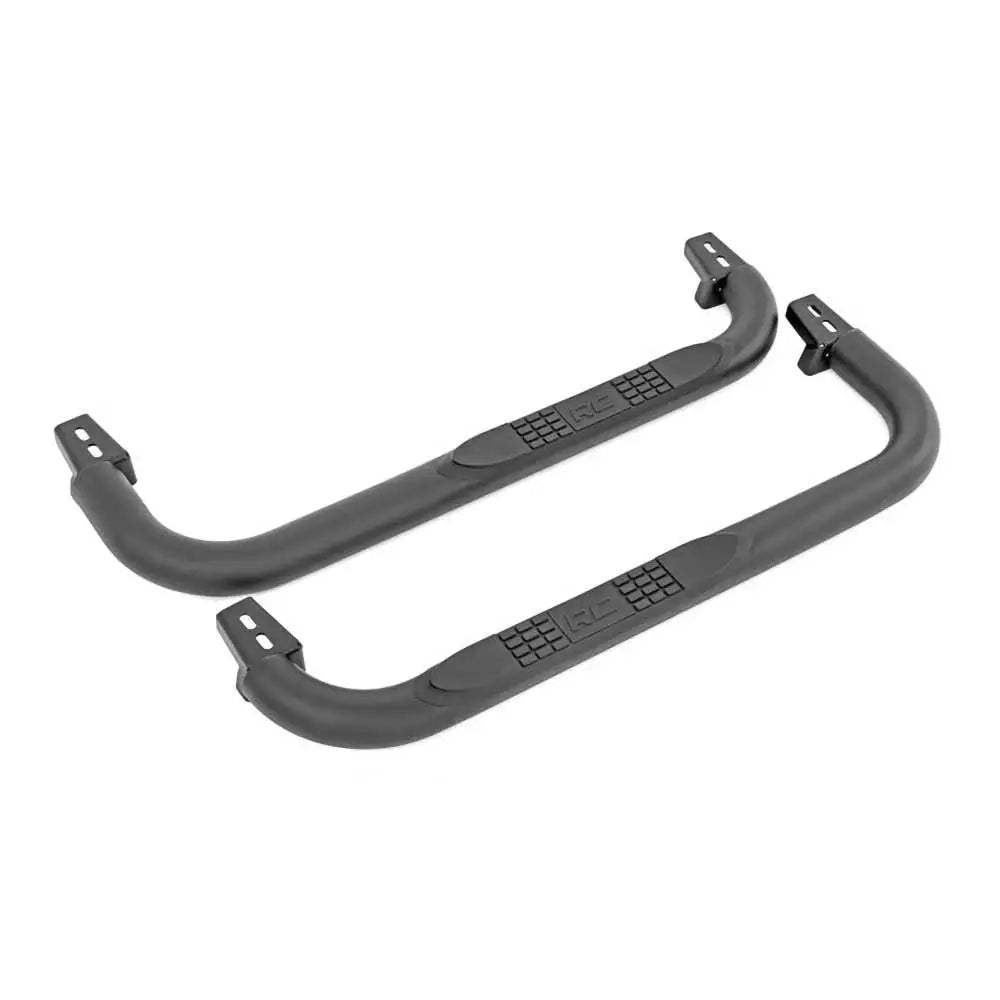 Progi Sidelåser Rough Country Nerf Steps - Jeep Wrangler Tj 97-06 - 1