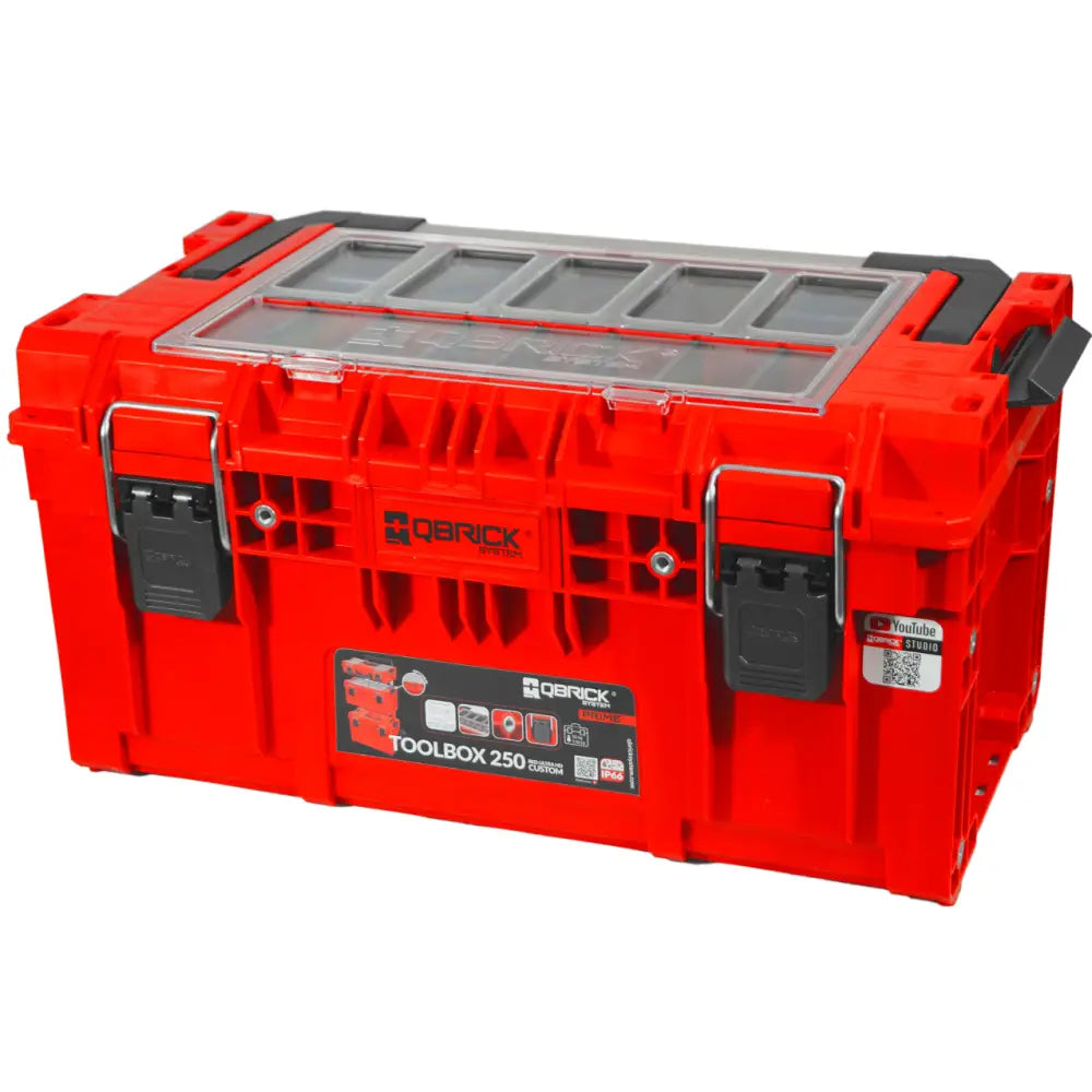 Qbrick System Prime Sett 2 Red Ultra Verktøykasse-sett - 11