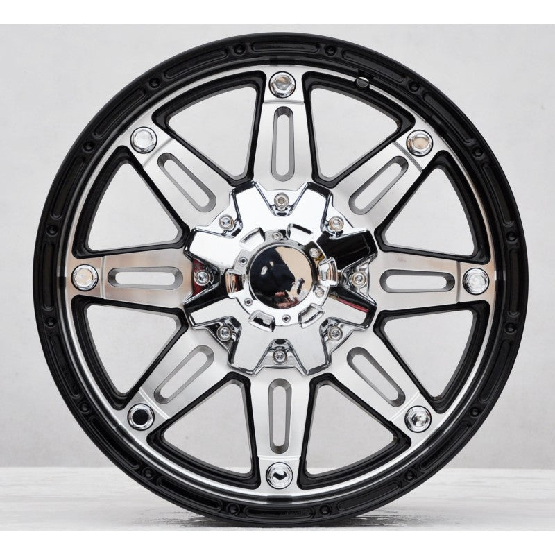 Felger 6x139,7 17x8 ET0 nav 110,1 svart blank