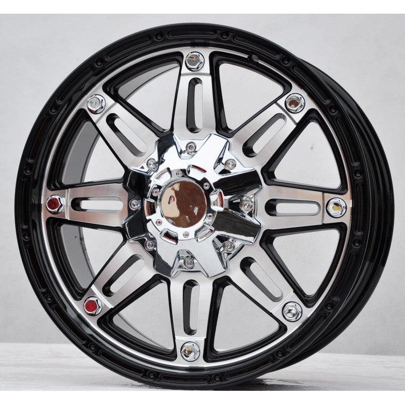 Felger 6x139,7 17x8 ET0 nav 110,1 svart blank