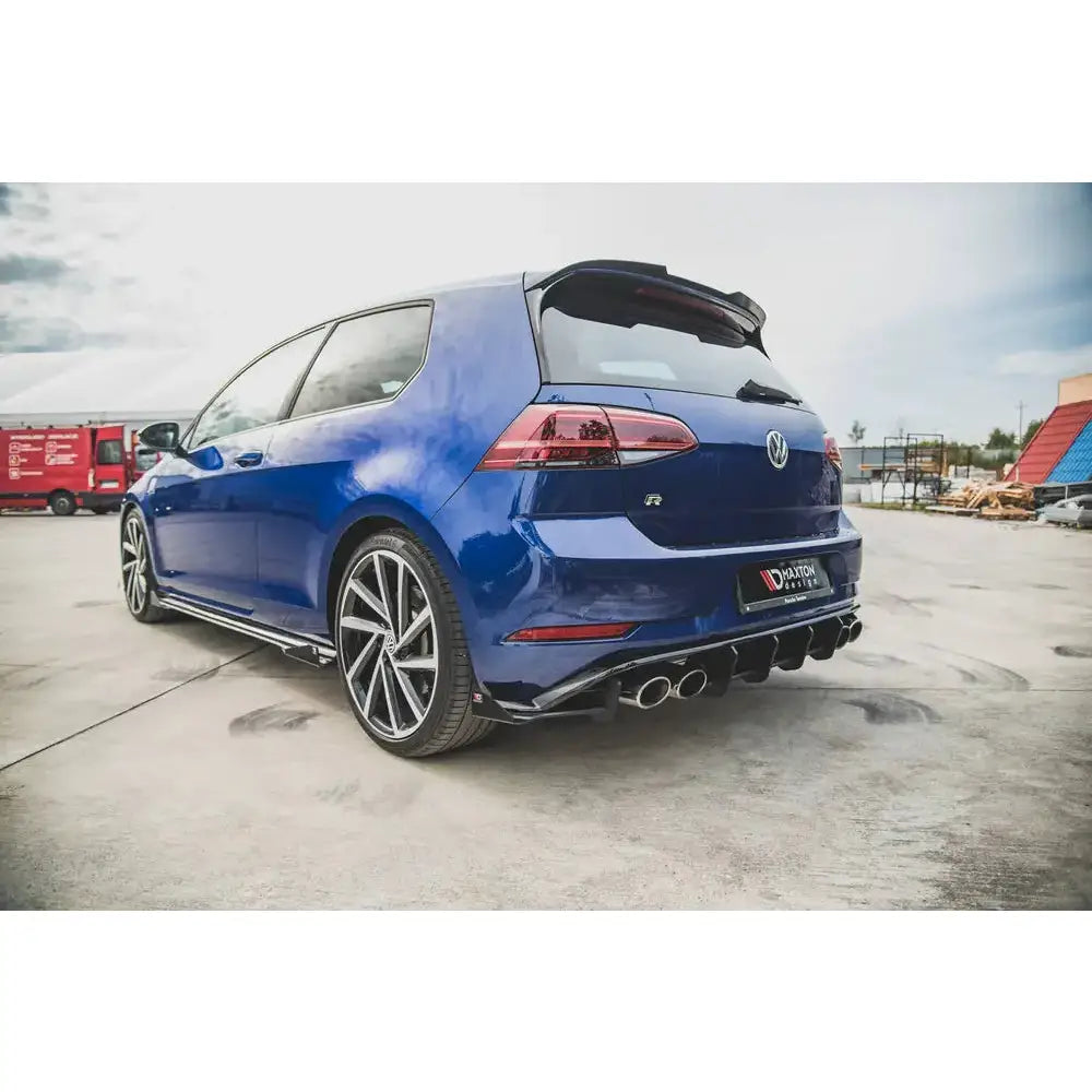 Racing Durability Rear Diffuser Vw Golf 7 r Facelift - 1