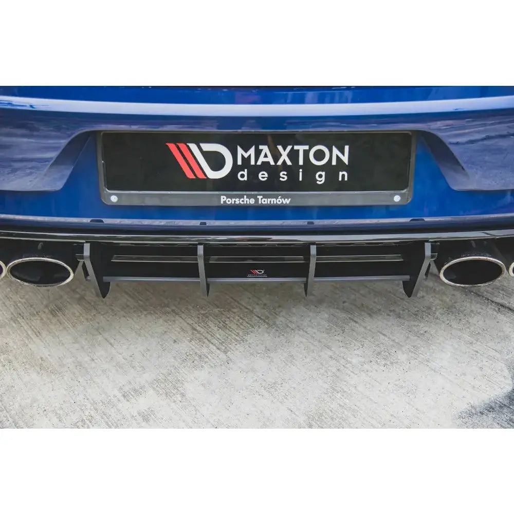 Racing Durability Rear Diffuser Vw Golf 7 r Facelift - 3