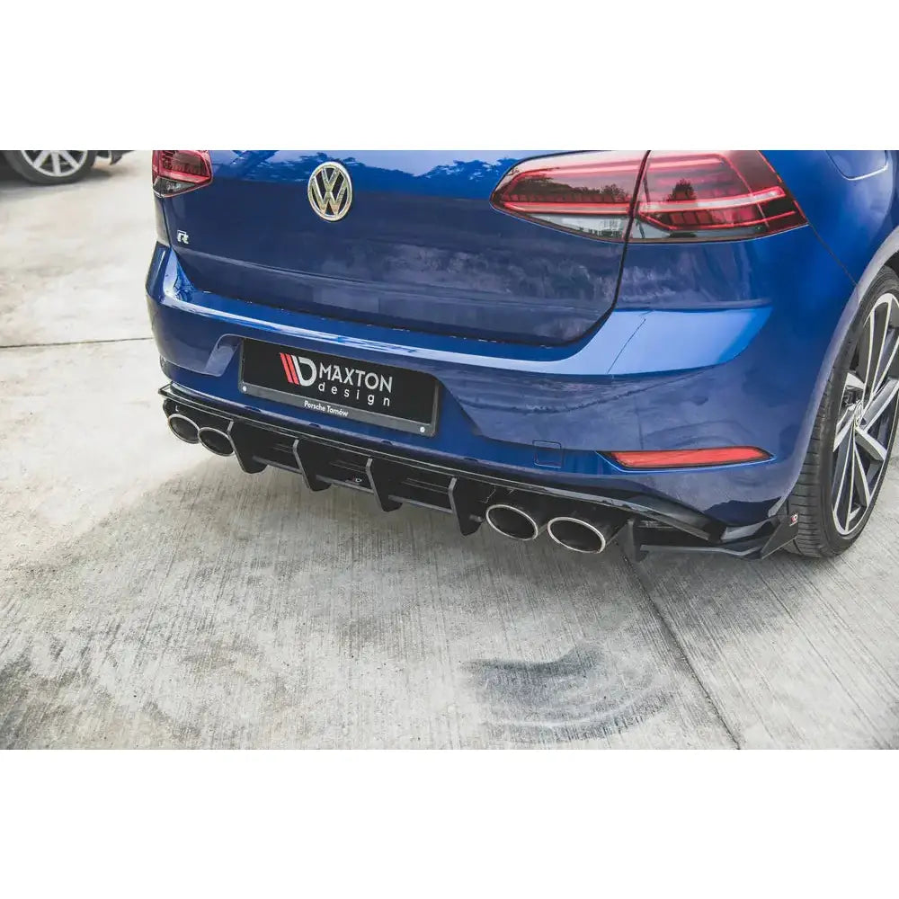 Racing Durability Rear Diffuser Vw Golf 7 r Facelift - 4