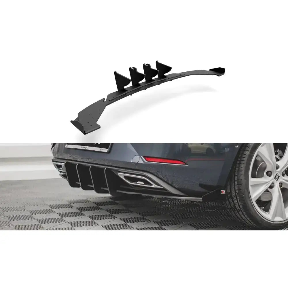 Racing Durability Rear Valance + Flaps Seat Leon Fr Hatchback Mk4 20- - 1