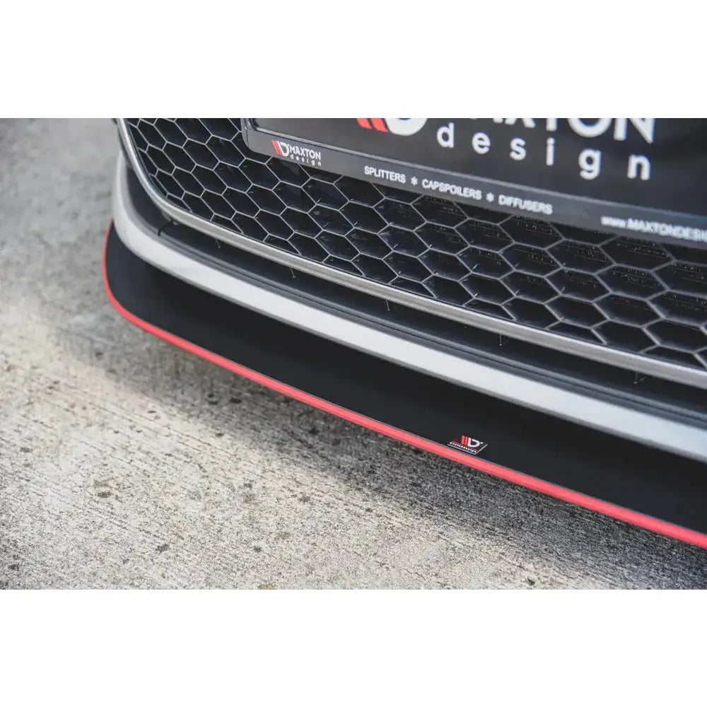 Racing-kvalitet Foran Splitter Vw Golf 7 Gti - 11