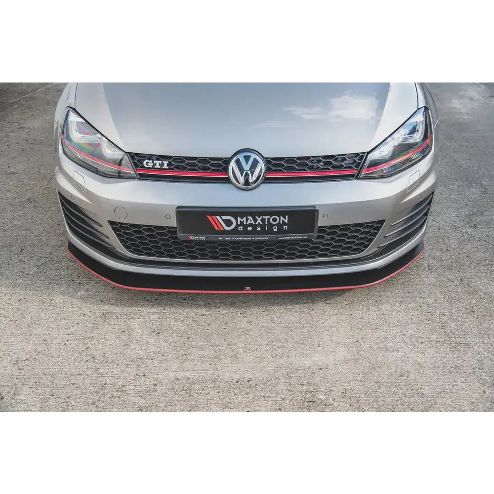 Racing-kvalitet Foran Splitter Vw Golf 7 Gti - 12