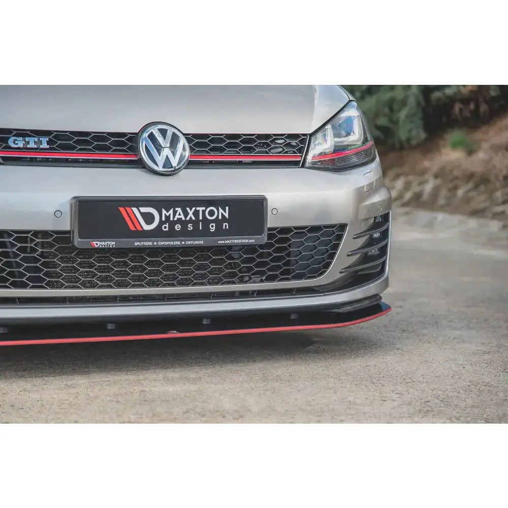 Racing-kvalitet Foran Splitter Vw Golf 7 Gti - 15