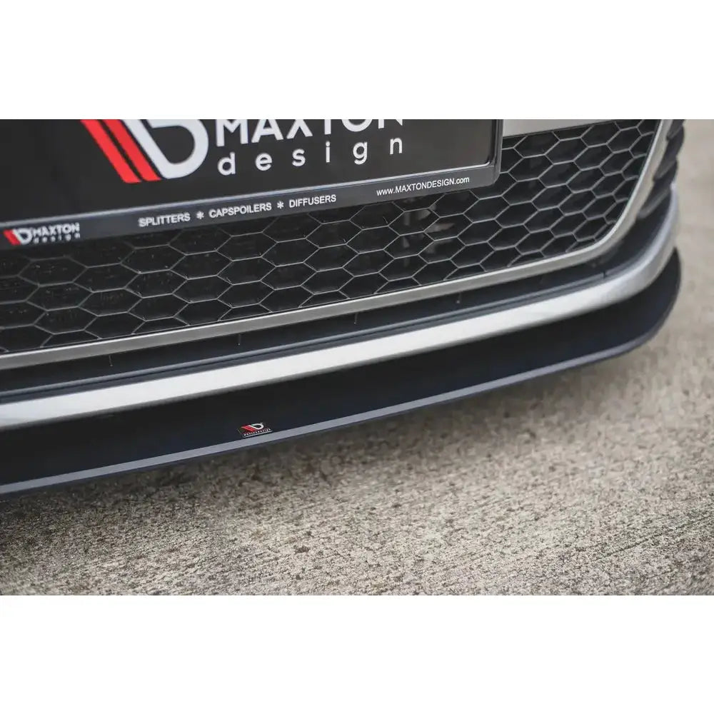 Racing-kvalitet Foran Splitter Vw Golf 7 Gti - 8