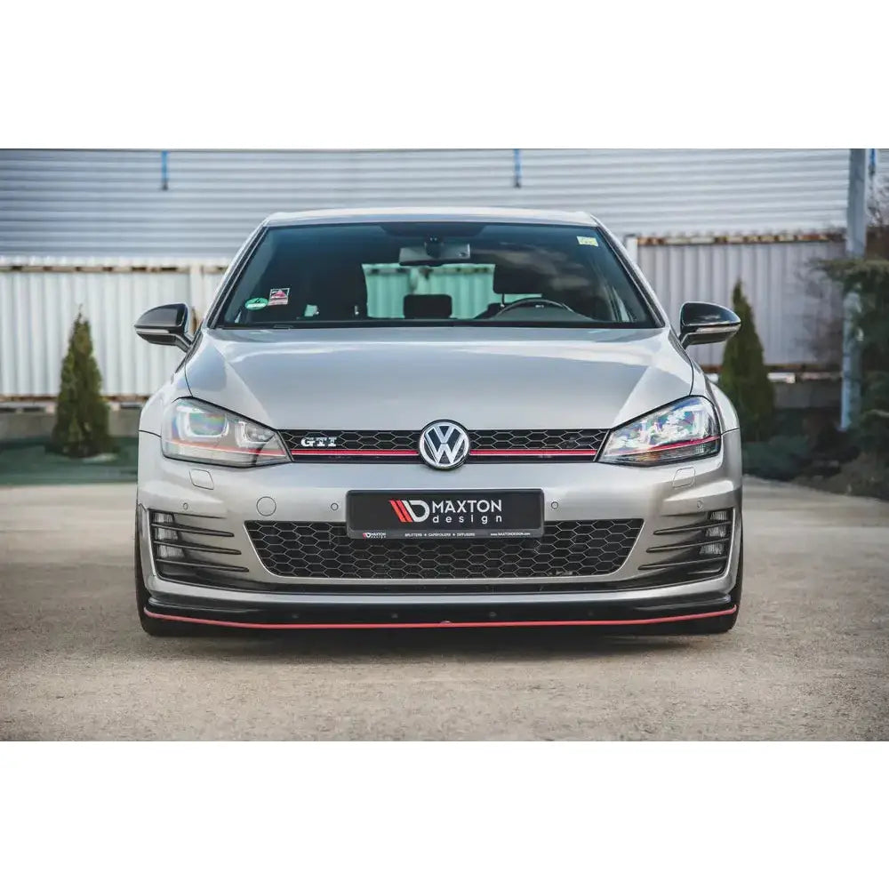 Racing-kvalitet Foran Splitter Vw Golf 7 Gti - 9