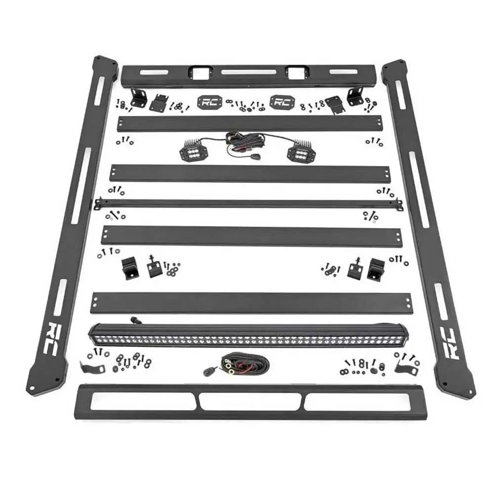 Rack På Taket Til Hardtop Med Led-lykter Rough Country - Jeep Wrangler Jk 2 d 07-18 - 8