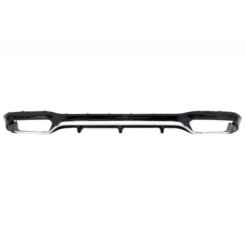 Rear Bumper Air Diffuser With Exhaust Muffler Tips Black Suitable For Mercedes E-class W213 Amg Line (2016-up) E63