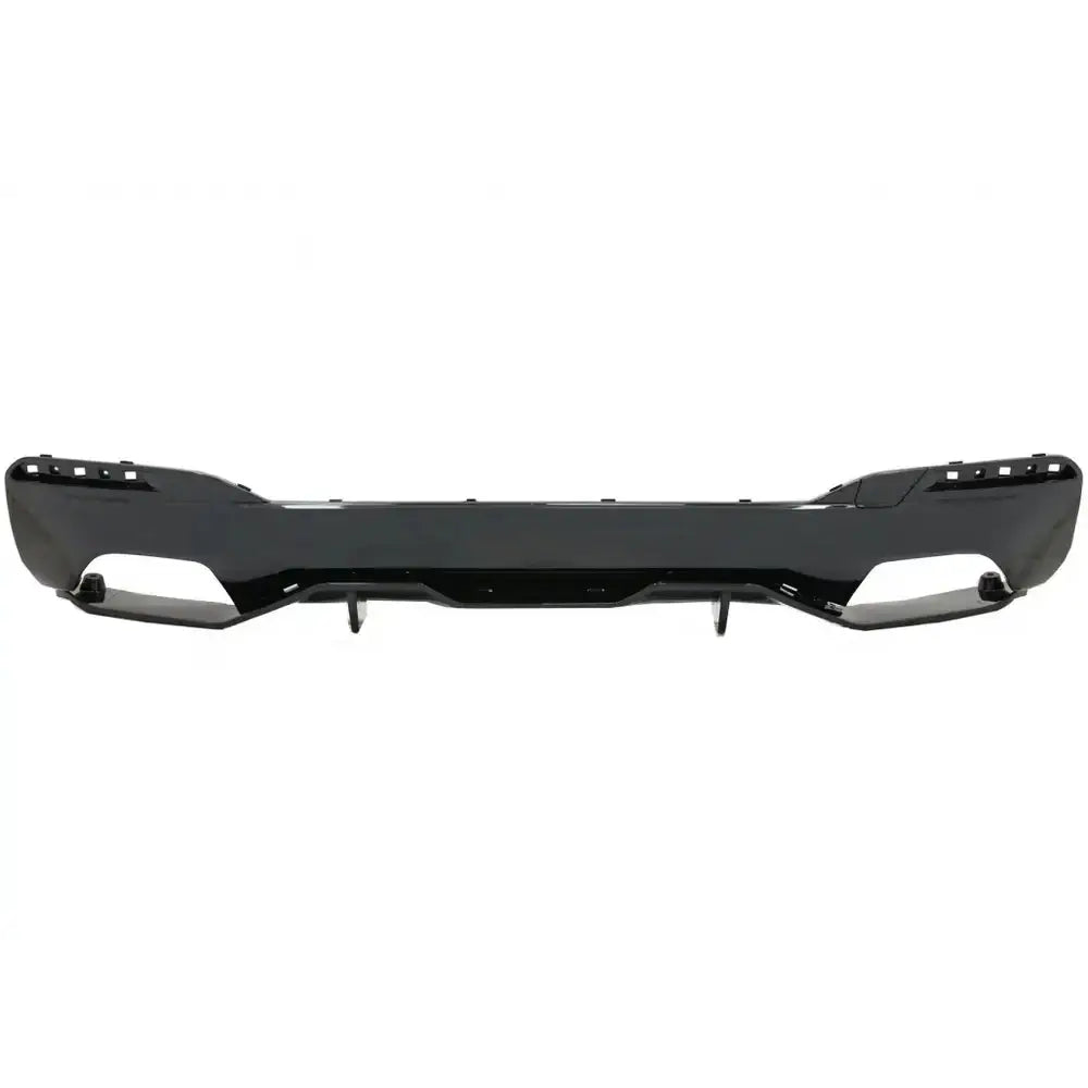 Rear Bumper Diffuser Suitable For Bmw 5 Series G30 G31 Limousine/touring (2017-up) m Performance Design Piano Black - 3