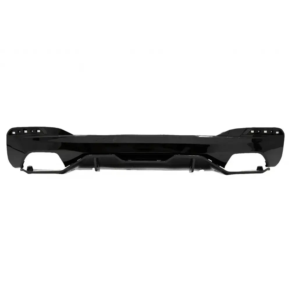 Rear Bumper Diffuser Suitable for Bmw 5 Series G30 G31 Limousine/touring (2017-up) m Performance Design Piano Black