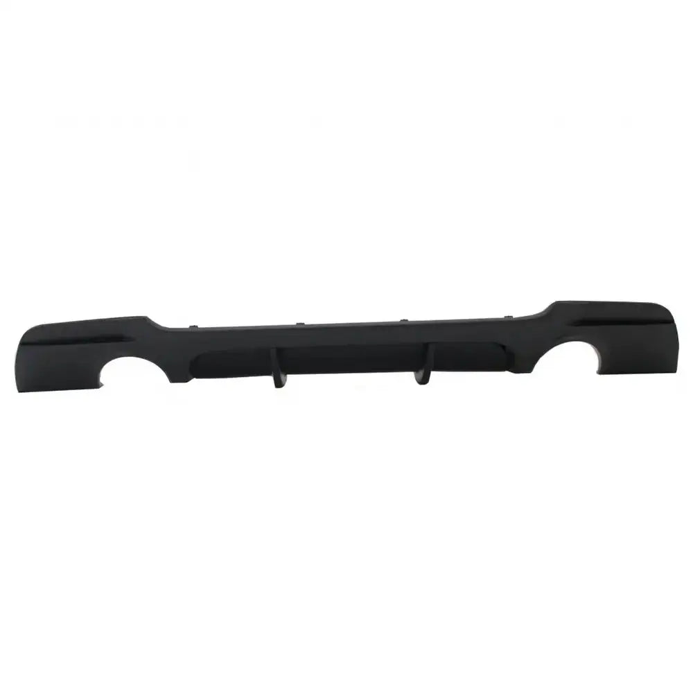 Rear Bumper Diffuser Suitable For Bmw E92 Coupe 3 Series (2006-2013) m Performance Design Twin Single Outlet - 2