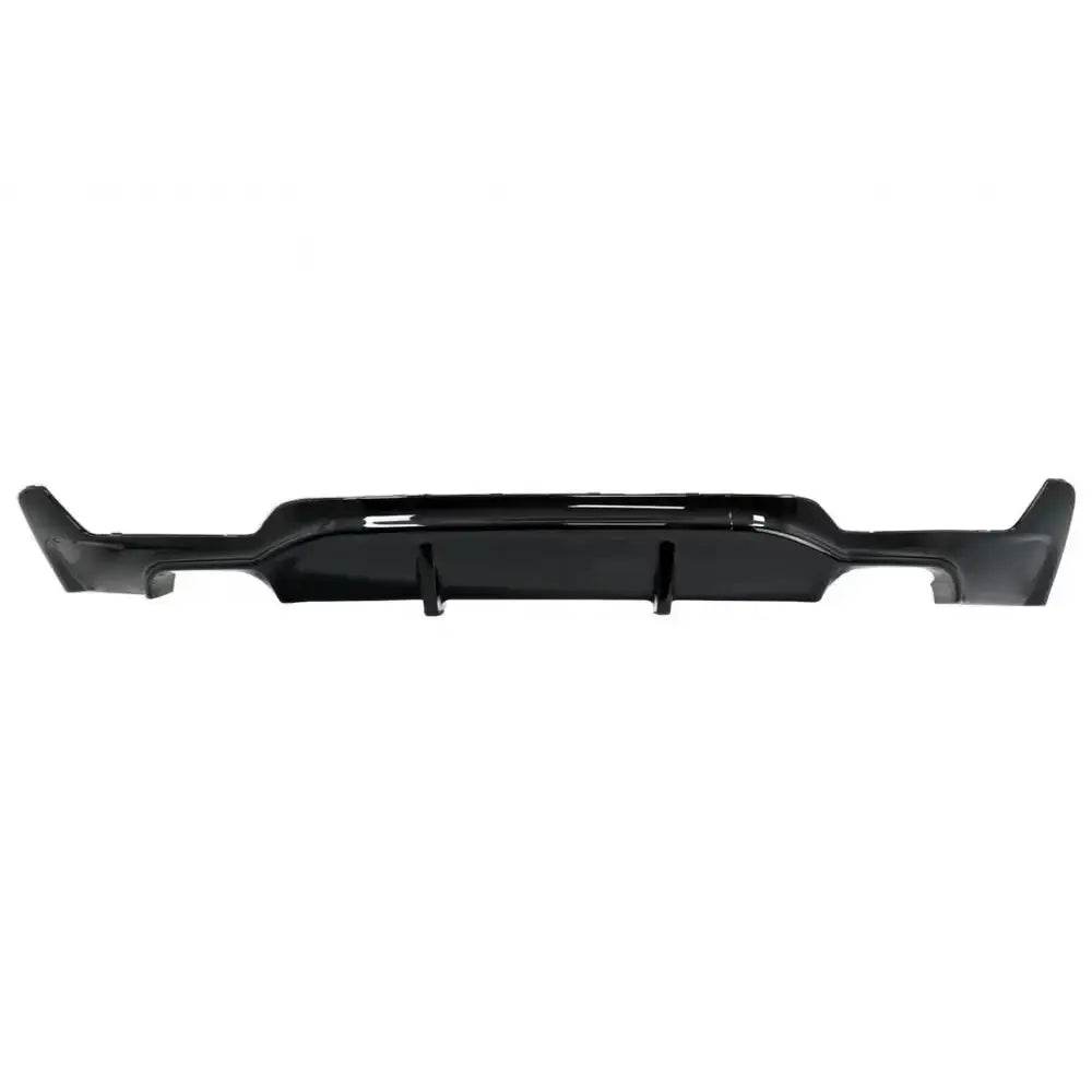 Rear Bumper Diffuser Suitable For Bmw F32 F33 F36 (2013-) Coupe Cabrio 4 Series m Performance Design Twin Double Outlet