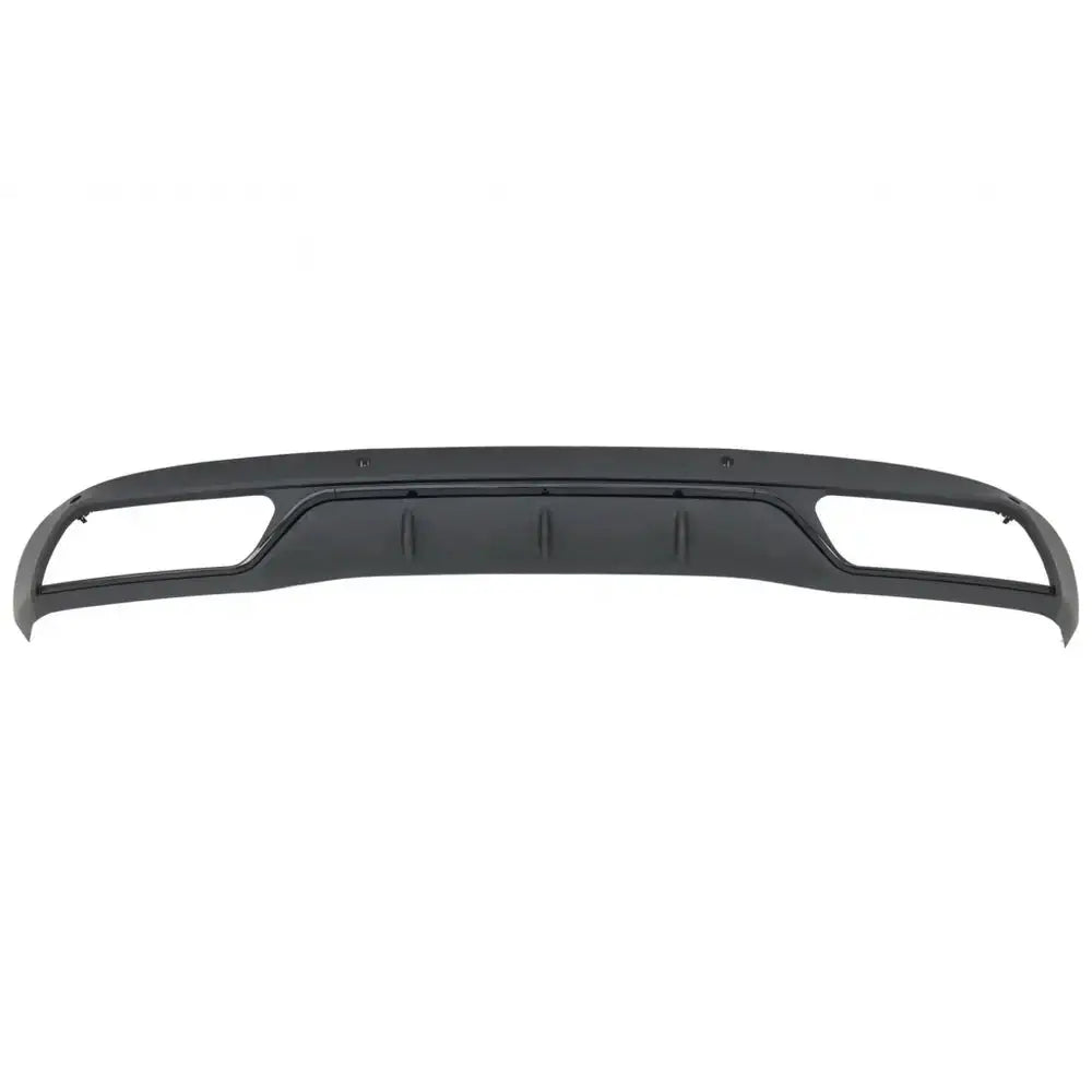 Rear Bumper Diffuser Suitable For Mercedes C-class W205 S205 (2014-2018) C63 Look Shadow Black Only For Standard Bumper