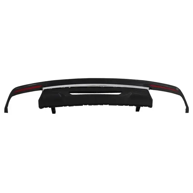 Rear Bumper Diffuser Suitable For Mercedes S-class W222 (2013-up) Sport Body Kit S63 Design - 3