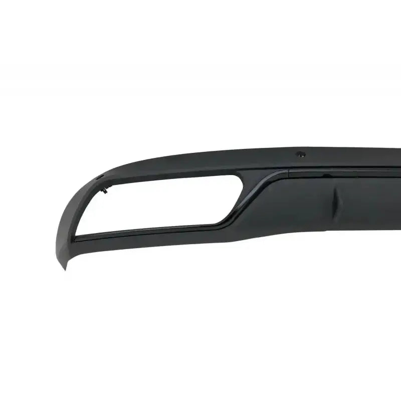 Rear Bumper Diffuser With Muffler Tips Suitable For Mercedes C-class W205 S205 (2014-2018) C63 Look Shadow Black And