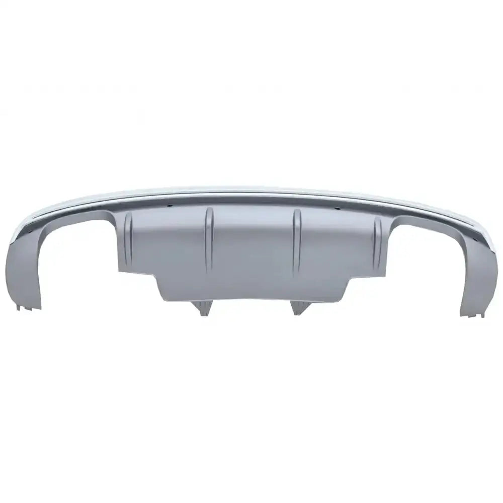 Rear Bumper Spoiler Valance Diffuser Double Outlet Suitable For Audi Q5 8r Facelift (2013-2016) S-line Bumper - 2