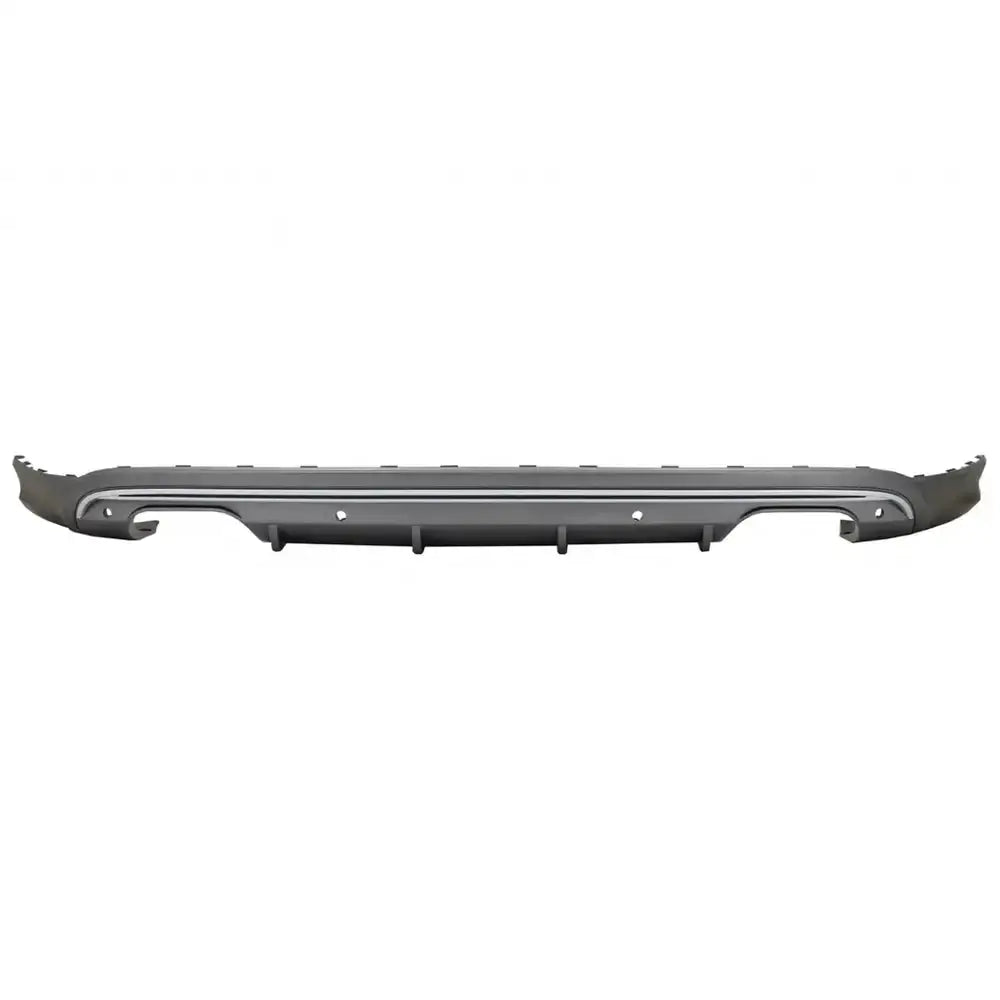 Rear Bumper Spoiler Valance Diffuser Double Outlet Suitable For Audi Q5 8r Facelift (2013-2016) Standard Bumper Se - 3