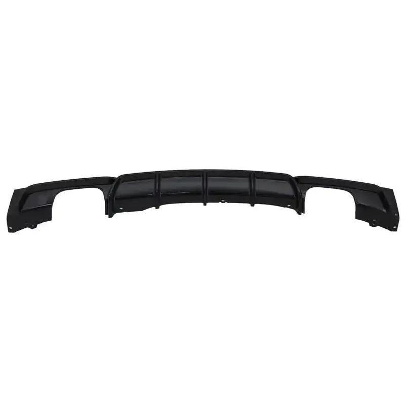 Rear Bumper Spoiler Valance Diffuser Double Outlet Suitable For Bmw 3 Series F30 F31 2011-up Limo Touring m Performance