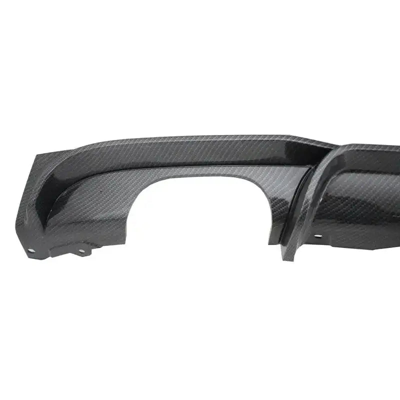 Rear Bumper Spoiler Valance Diffuser Single / Double Outlet Carbon Suitable for Bmw 3 Series F30 F31 2011-up Limo