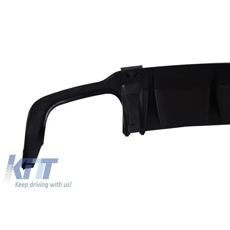 Rear Bumper Valance Air Diffuser With Exhaust Muffler Tips Suitable For Mercedes C-class W204 C204 Amg Sport Line