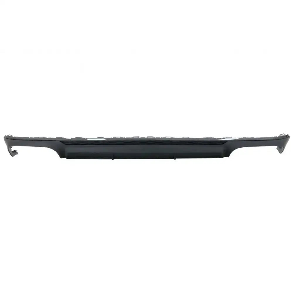 Rear Bumper Valance Diffuser & Exhaust Tips Suitable For Audi A6 C8 4k Avant Sedan (2018-up) S6 Design Matte Black - 3