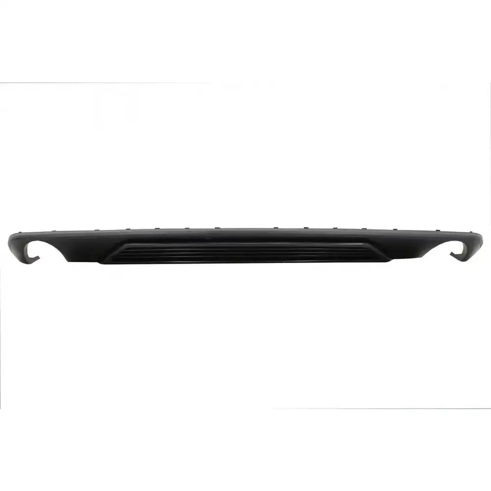 Rear Bumper Valance Diffuser Suitable For Audi A4 B9 8w (2016-2018) Sedan/avant Sport Design For Standard Edition Black