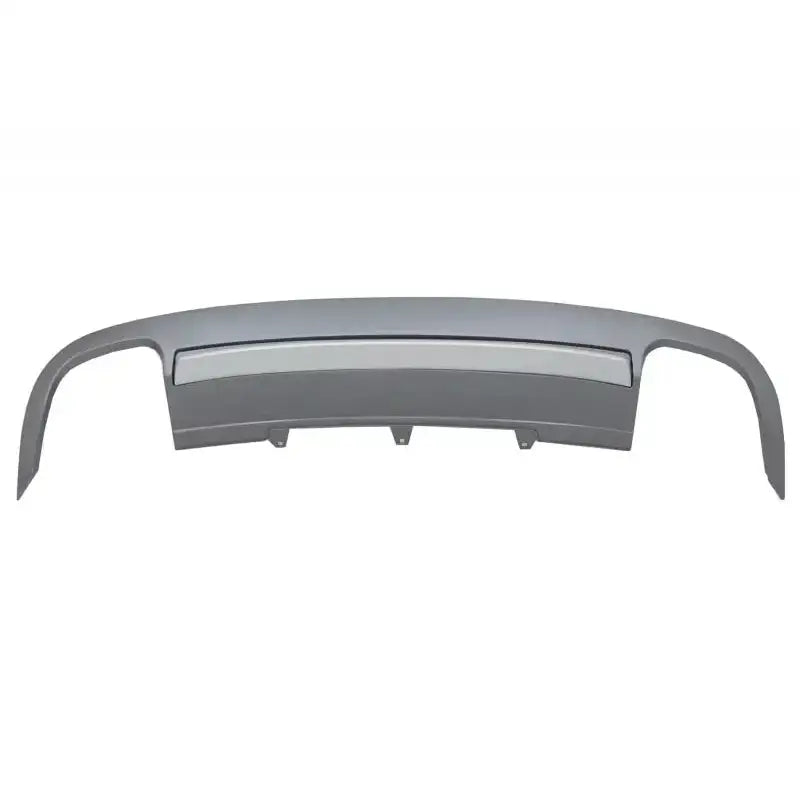 Rear Bumper Valance Diffuser Suitable For Audi A5 8t 4d Sportback S-line Non Facelift (2007-2011) With Exhaust Muffler