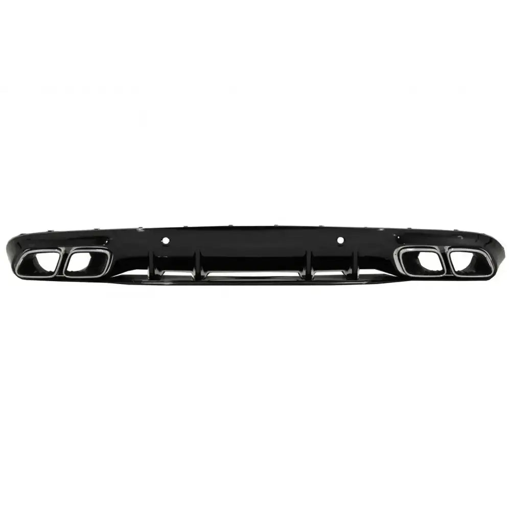 Rear Bumper Valance Diffuser Suitable For Mercedes C-class C205 A205 Coupe Cabriolet (2014-2019) Facelift C63s Design