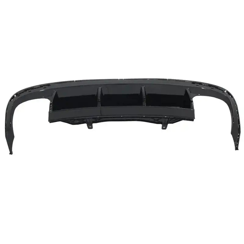 Rear Bumper Valance Diffuser Suitable for Vw Passat Cc (2012-2017) r Line Design Twin Double Exhaust