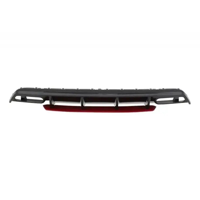 Rear Bumper Valance Diffuser With Exhaust Muffler Tips Suitable For Mercedes W176 A-class (2012-2018) A45 Facelift