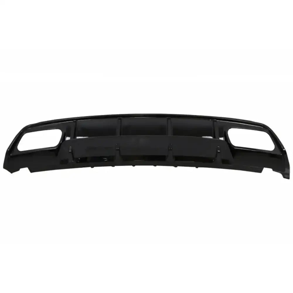 Rear Diffuser Black Edition With Muffler Tips Suitable For Mercedes A-class W176 (2012-2018) A45 Facelift Design - 2