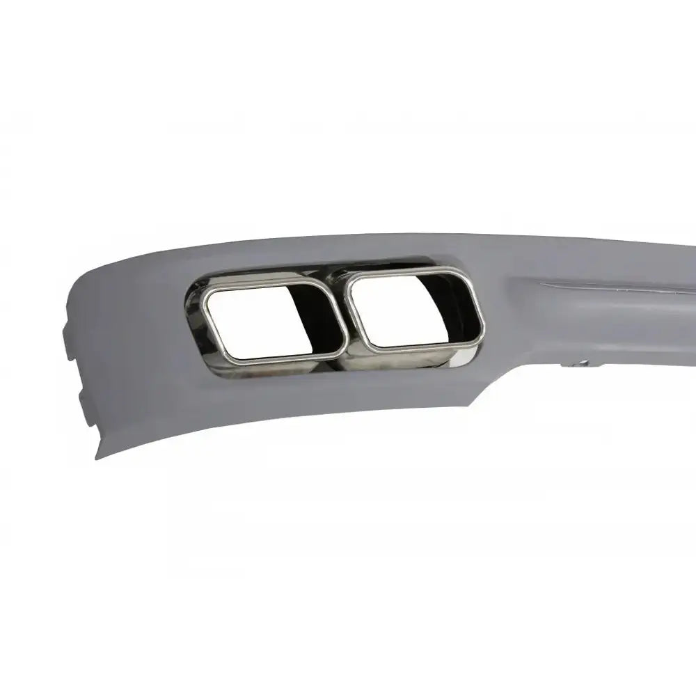 Rear Diffuser & Exhaust Muffler Tips Tailpipe Package Suitable for Bmw F01 (2008-up) 7 Series 760i Quad Design