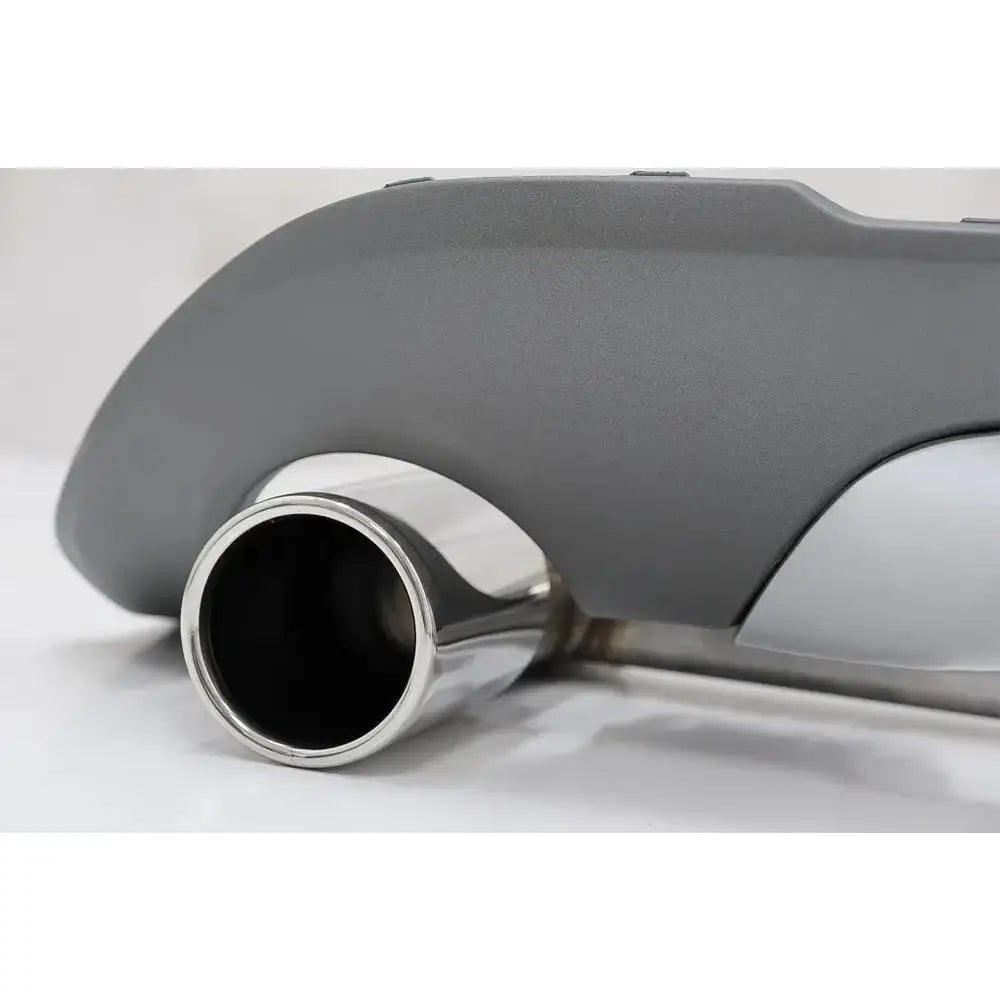 Rear Diffuser & Exhaust Muffler Tips Tailpipe Package Suitable For Bmw X1 Suv F48 (06.2015-up) m Sport Design - 3