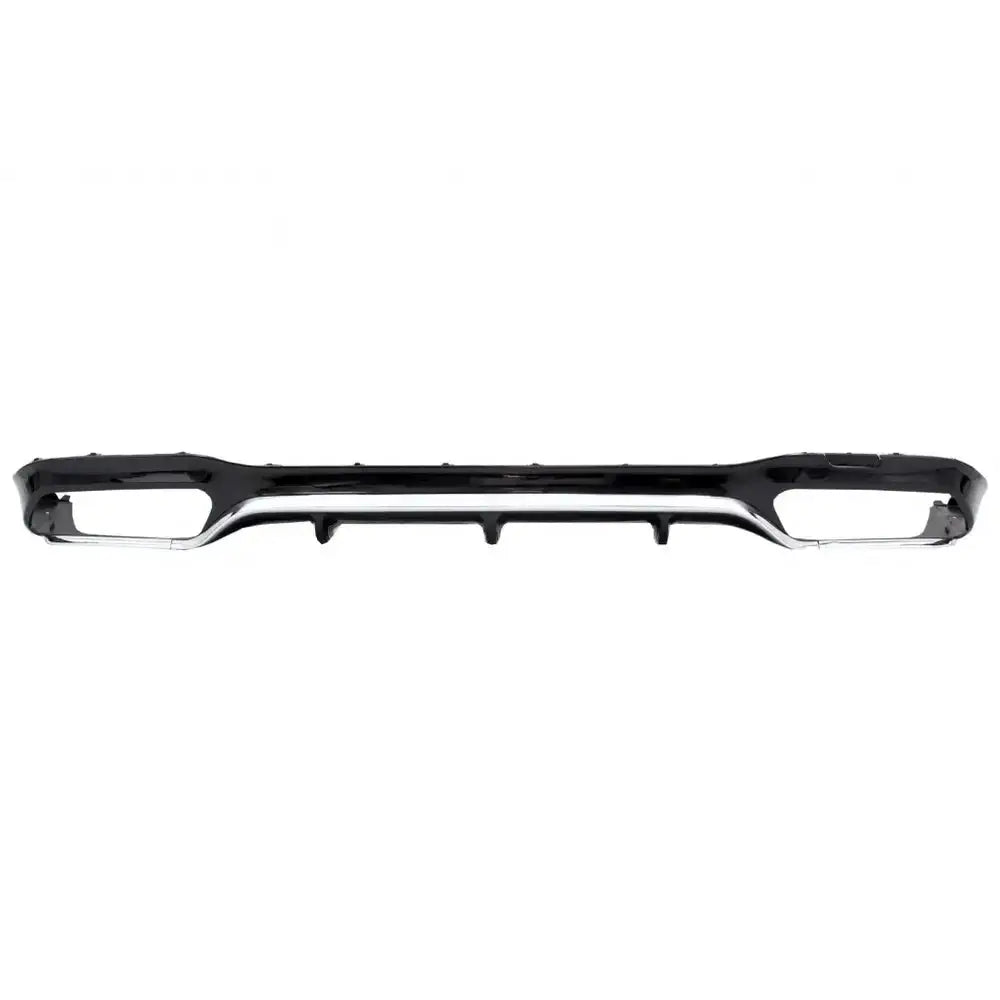 Rear Diffuser Suitable For Mercedes E-class W213 (2016-2019) E63 Design Chrome Edition - 1