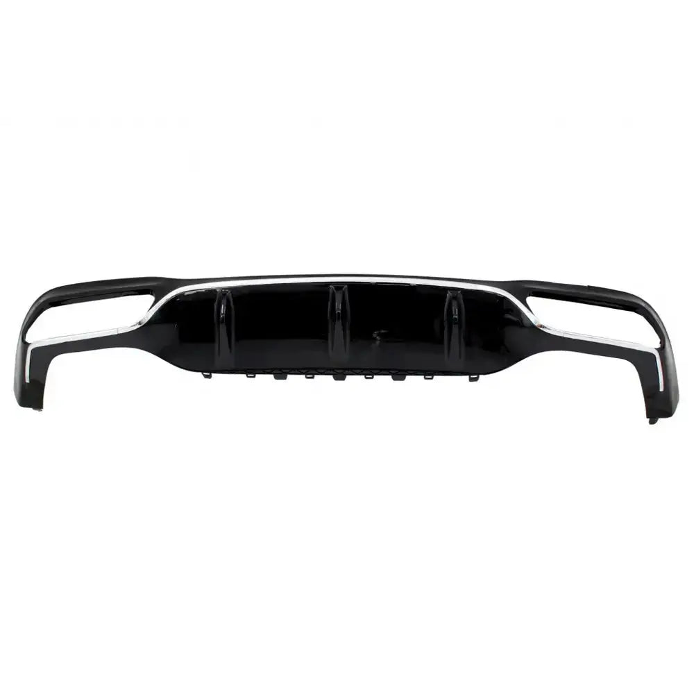 Rear Diffuser Suitable for Mercedes E-class W213 (2016-2019) E63 Design Chrome Edition