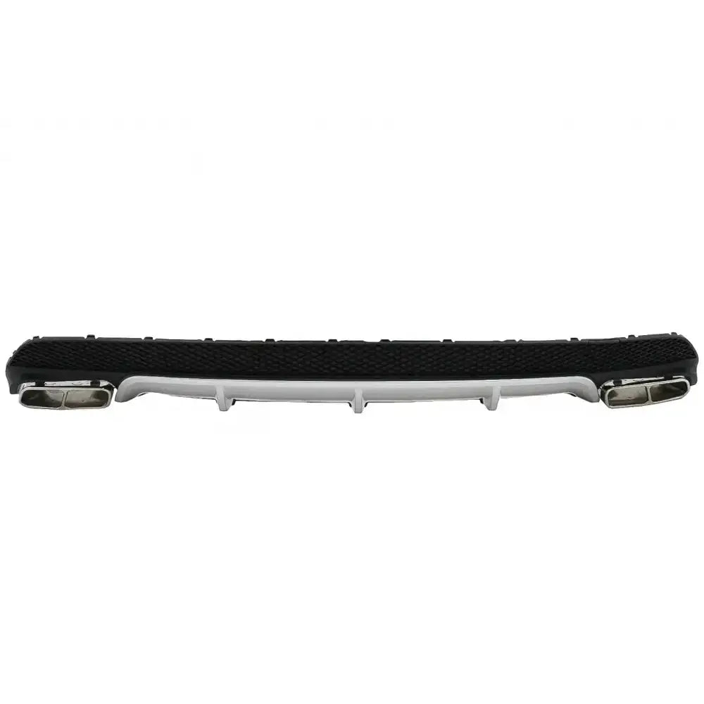 Rear Diffuser Suitable For Mercedes W117 Cla 2013-up Sport Pack Exhaust Tips - 2