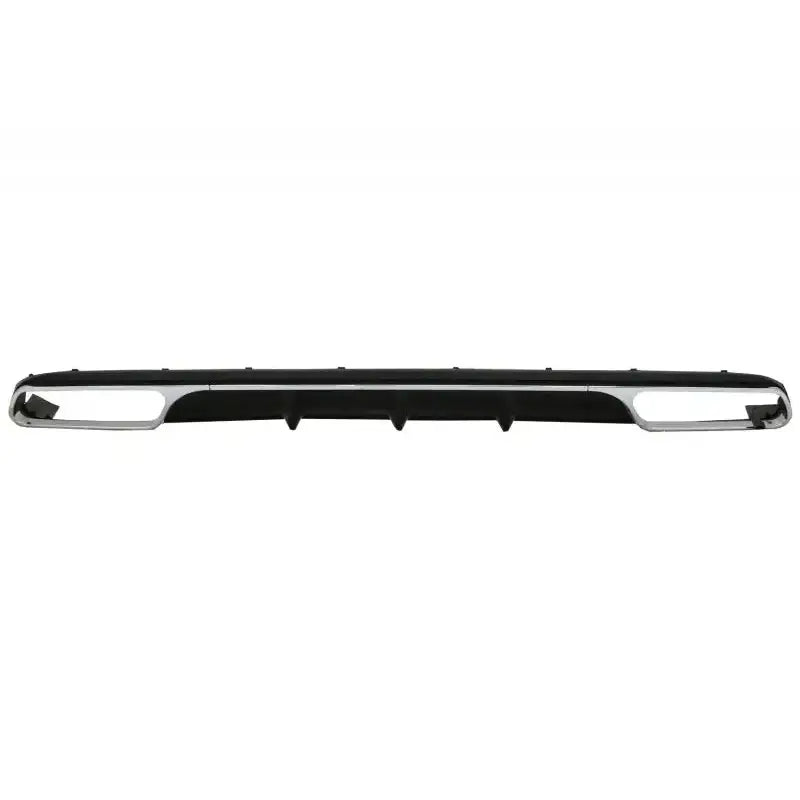 Rear Diffuser With Exhaust Muffler Tips Black Suitable for Mercedes E-class W212 Facelift (2013-2016) Only Standard