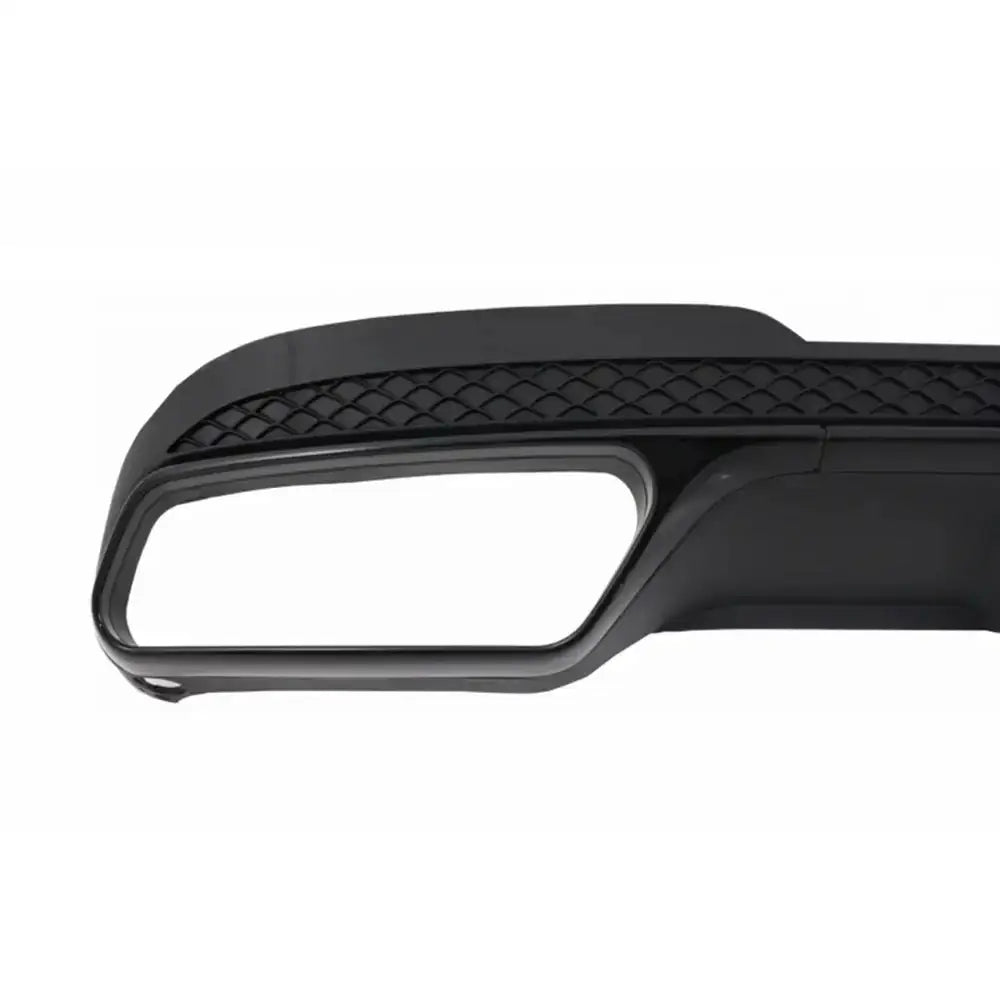 Rear Diffuser With Exhaust Tips Tailpipe Black Suitable For Mercedes E-class W212 S212 Amg Sport Line Facelift