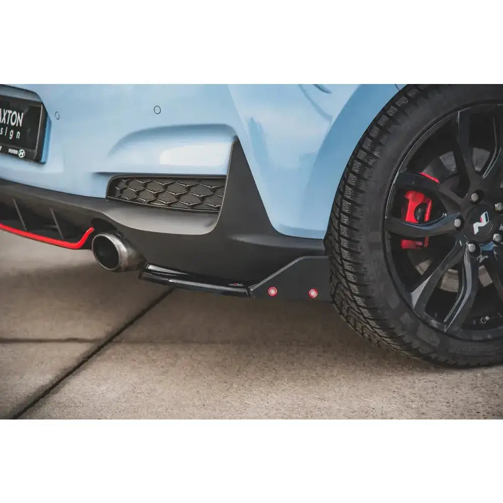 Rear Side Splitters + Flaps V.6 Hyundai I30 n Mk3 Hatchback