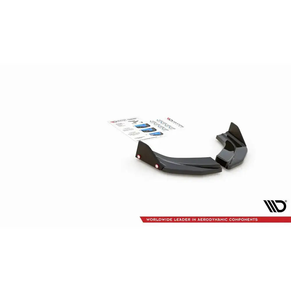 Rear Side Splitters + Flaps V.6 Hyundai I30 n Mk3 Hatchback