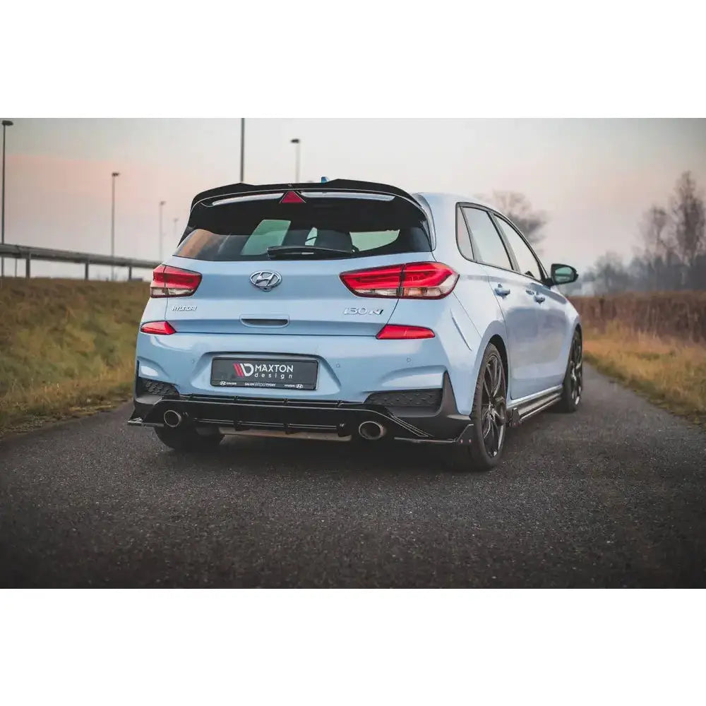 Rear Side Splitters + Flaps V.7 Hyundai I30 n Mk3 Hatchback