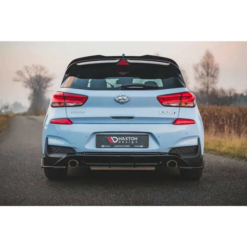 Rear Side Splitters + Flaps V.7 Hyundai I30 n Mk3 Hatchback