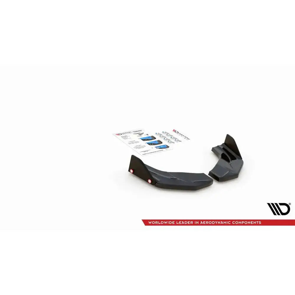 Rear Side Splitters + Flaps V.7 Hyundai I30 n Mk3 Hatchback