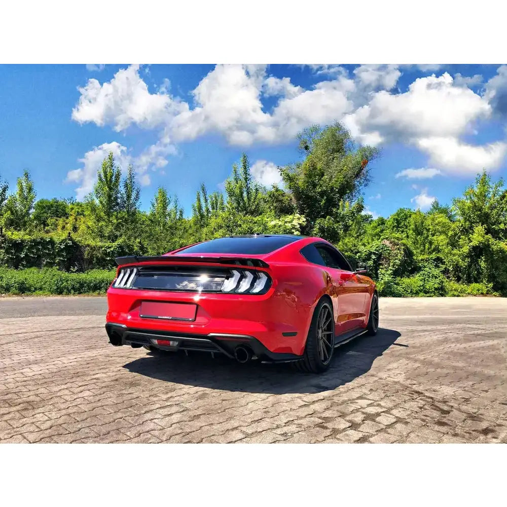 Rear Side Splitters Ford Mustang Mk. 6 Facelift - 2