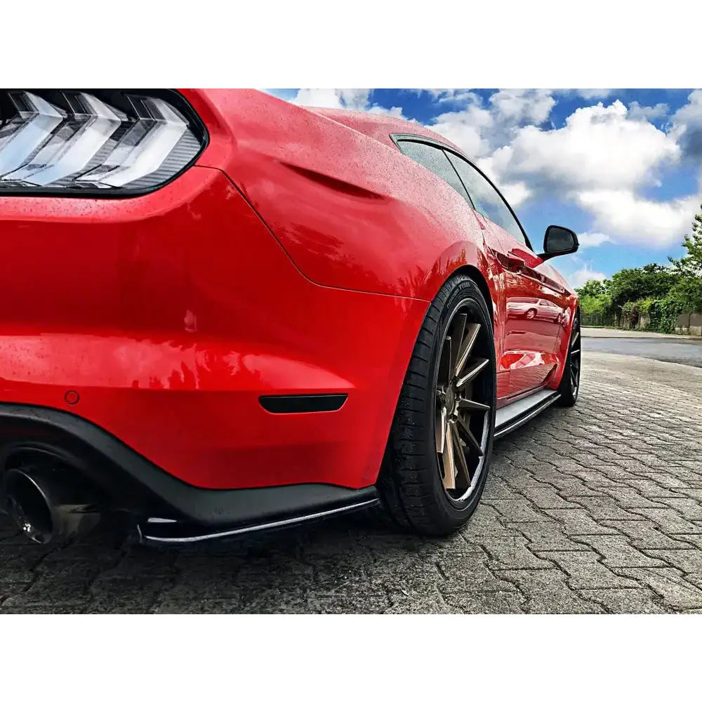 Rear Side Splitters Ford Mustang Mk. 6 Facelift - 3