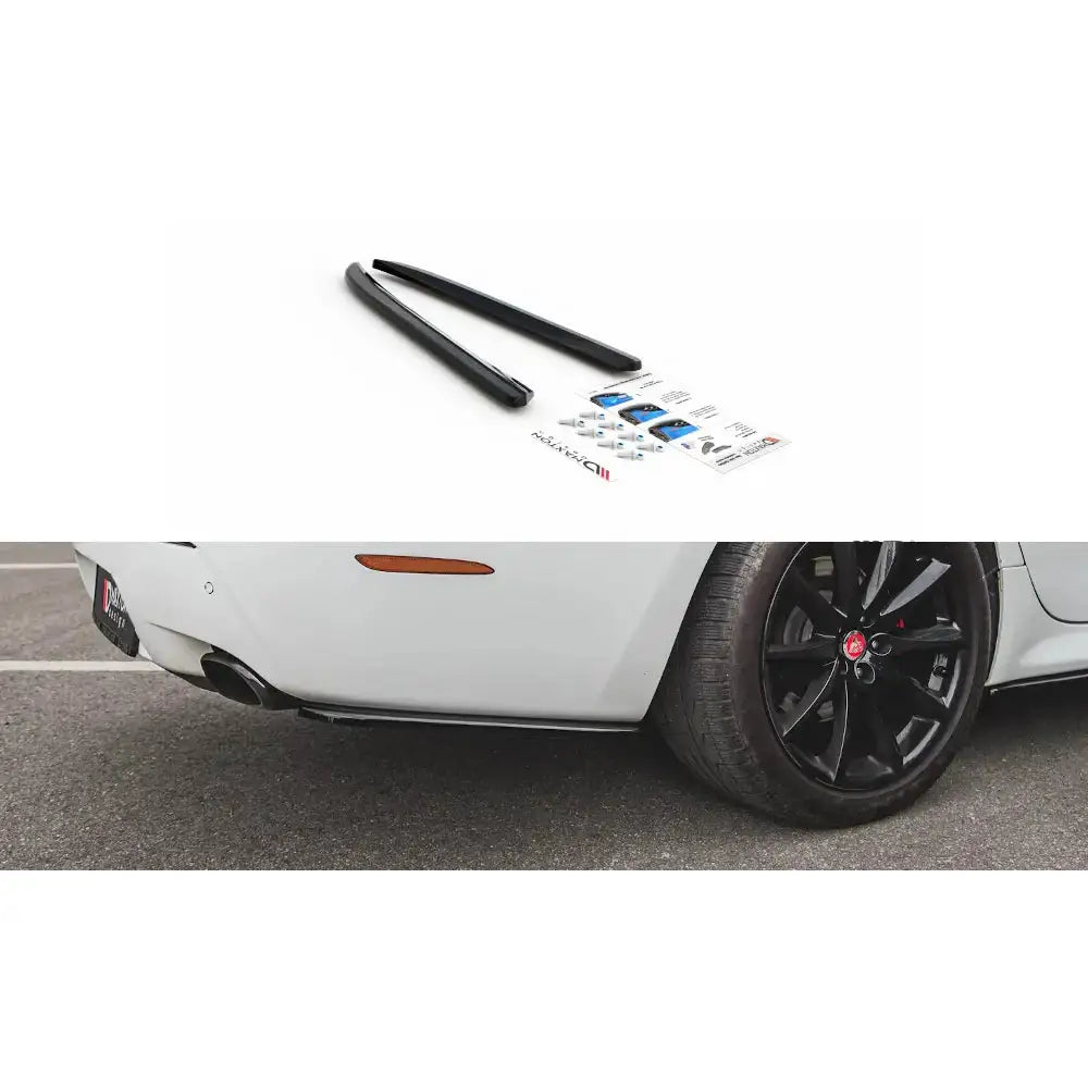 Rear Side Splitters Jaguar Xj X351 - 1