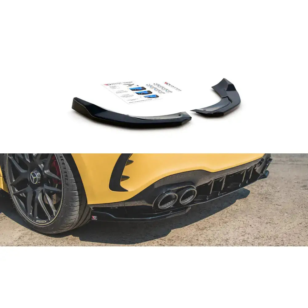 Rear Side Splitters Mercedes-amg a 45 s W177 - 1